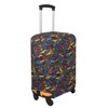 Explore Land Travel Luggage Cover Washable Suitcase Protector - Fits