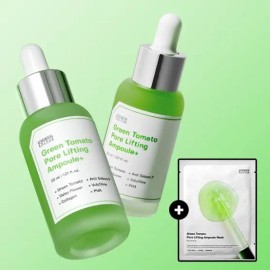 성분에디터 [1+1] 성분에디터 1등모공앰플 그린토마토 포어 리프팅 앰플 30ml (+모공 마스크팩 1매 증정) [1+1] Ingredient Editor Best Pore Ampoule Green Tomato Pore Lifting Ampoule 30ml (+1 Pore Mask Pack Gift)