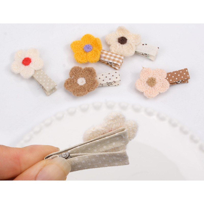 BIANHUAN 赤ちゃん ベビー ヘアピン 子供 ヘアクリップ 5点セット (Aセット)