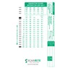 ScanRite 815-E Scantron Compatible Quiz Sheet. 15 Questions.