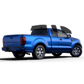 AUTOTEK Precut Windows Tint Film All Sides Cars Sun Blocking Protection Privacy Anti Shatter Glass 2 Ply Film 50% Tint Shade kit for Ford Ranger Extended Cab 2019-2023