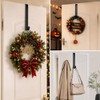 HappyFiller 15‑25" Wreath Hanger for Front Door, Over the Door