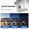 Olafus 120W Plug in Flood Lights Dusk to Dawn LED