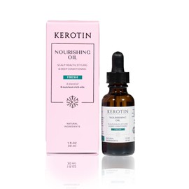 Nourishing Hair Oil -Nine natural organic oils blended with Argan Oil. Repairs Damage, Controls Frizz, Eliminates Split Ends & Smoothens Skin - Stimulates Healthy Hair Growth