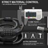 NextSeal Electric Scooter Lock, Bike Lock with 5-Digit Combination, 12MM