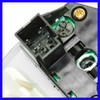 1A Auto 3-Position Touch Push Button Wall Mount Black Headlight