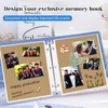 100 Pack 12" x 12" Photo Album Pages for 3