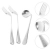 Adaptive Utensils Angled Cutlery Adaptive Forks and Spoons Stainless Steel