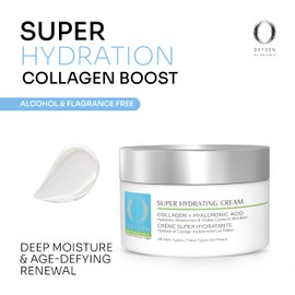 Oxygen Botanicals Super Hydrating Cream plus Collagen & HA -Facial Moisturizing,Anti-aging-Anti-Wrinkle for Women and Men with Collagen and Hyaluronic Acid-50ml