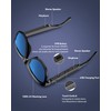 FLYSH Bluetooth Sunglasses for Men Women Smart Glasses Audio Frame