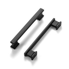 BOSSYCDECO 10 Pack 5 Inch Matte Black Cabinet Handles Matte Black Cabinet Pulls Matte Black Kitchen Handles Black Kitchen Pulls Matte Black Drawer Pulls Matte Black Cupboard Pulls