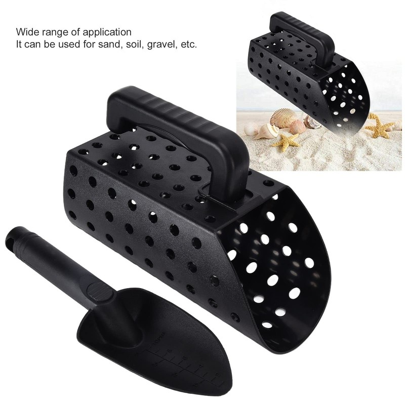 Metal Detecting Shovel, ABS Efficient Lightweight Multi Purpose Sand Sifter
