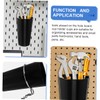 KONTONTY 4 Sets Multifunctional Pegboard Hooks and Cups Kit and