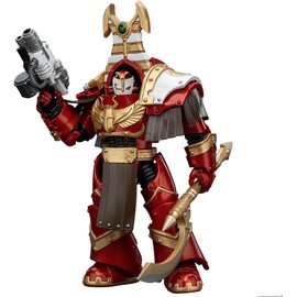 JoyToy Warhammer 40K Thousand Sons Sekhmet Terminator Cabal 1:18 Scale Action Figure with Combi-Melta, Achea Force Weapon, and Detailed Accessories – Collectible Model for Warhammer Enthusiasts
