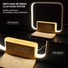 Sunrise Alarm Clock with Wireless Charging Desk Touch Lamp 3
