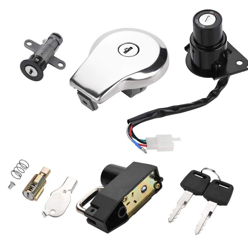 Ignition Lock, Metal Material Motorcycle Ignition Switch Fuel Tank Cap