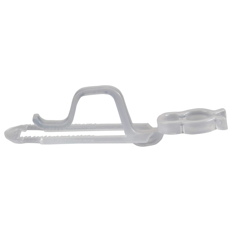 60ct Clear Omni All-in-One Universal Gutter and Shingle LED Christmas