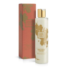 Guava & Gold Coral Beach Conditioner | Coconut, Avocado & Manuka Oils | For Soft, Shiny, Hydrated Hair | Luxurious Fine Fragrance | 250ml