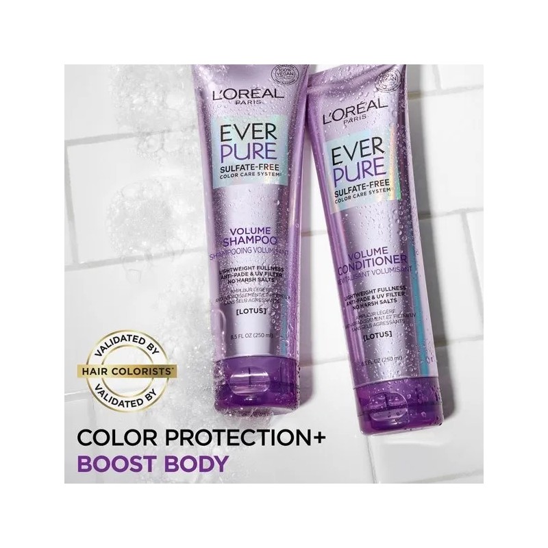 Oreal Everpure Shampoo Sulfato Anti Fade 250ml