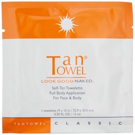 Tan Towel Tan Towel Full Body Classic 5 Pack, 0.5 FL OZ Each