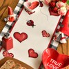 Artoid Mode Buffalo Plaid Gnome Valentine's Day Table Runner, Holiday