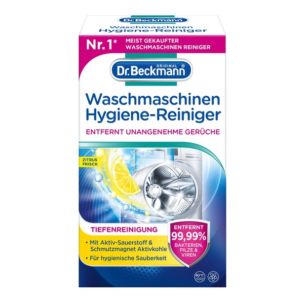 Dr. Beckmann Washing Machine Hygienic Cleaner with Activated Carbon 14762 250