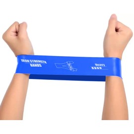 A-TAPE Resistance Loop Exercise Bands, Resistance Bands Exercise Bands for Home Fitness, Stretching, Strength Training, Physical Therapy,Elastic Workout Bands for Women Men & Women (Blue)