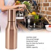 Oil Dispenser Bottle Stainless Steel Drip Proof Design Dustproof Cover