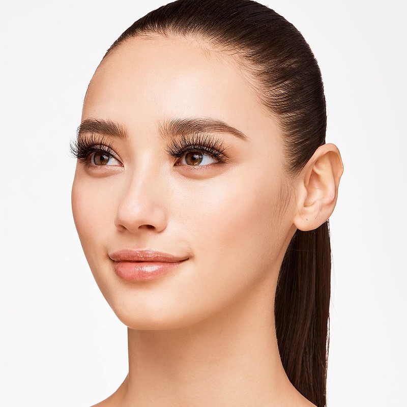 i•ENVY False Eyelashes Real Mink Lashes Dramatic Long Eyelashes (Rose