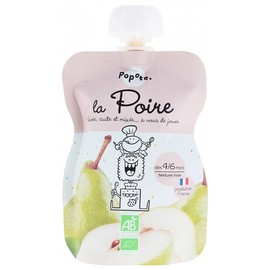 Popote Gourde La Poire Compote From 4/6 Months Organic 120 g
