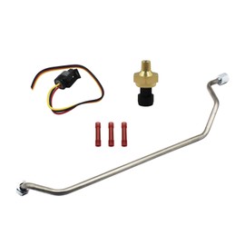 Exhaust Back Pressure EBP Tube Sensor & Wire Replacement for 1999-2003 Ford 7.3L Powerstroke Diesel- Exhaust Back Pressure Sensor Tube