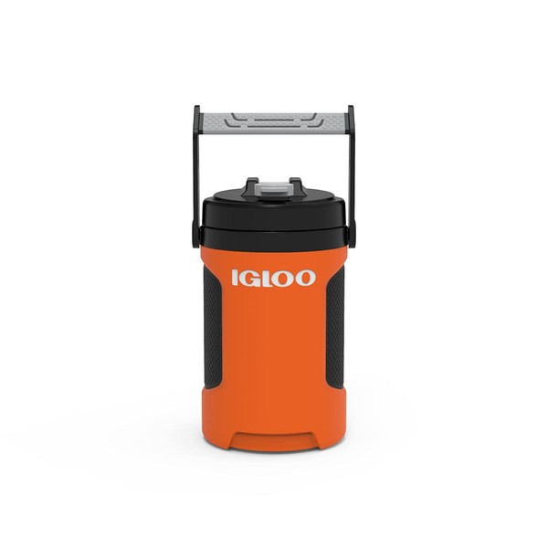 Igloo 1/2 Gallon High Performance Sports Jug,1/2 Gallon Orange