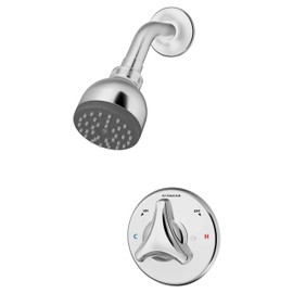 Symmons 9601-P-1.5-TRM Origins Single Handle 1-Spray Shower Trim in Polished Chrome - 1.5 GPM (Valve Not Included)