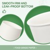 16 oz 500 Pack Disposable Coffee Cups with Lids &