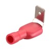 Heschen piggyback spade crimp terminal connector 0.5-6.0mm² (22-10 awg) red