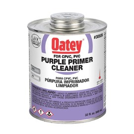 Oatey 32 OZ Purple Primer/Cleaner (30806) (12/each), 1 Quarts (Pack of 1), No Color, 32 Fl Oz
