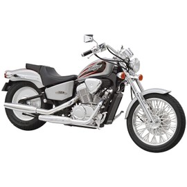 Aoshima Bunka Kyozai 1/12 The Bike Series No. 58 Honda NC26 Steed VSE 1996 Plastic Model with Custom Parts