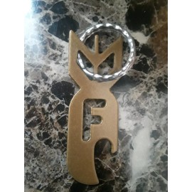 F Bomb Bottle Opener Key Chain Plasma Cut Steel Metal Car Club Gift Bachelors