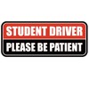 Student Driver Car Magnet, Teen Driver Magnet for Car, Please