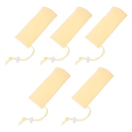 Ipetboom 5-pack Facial Cleanser Soap Mesh Bag Bar Soap Pouch Bags Mesh for Hands Body Portable Pouch Foaming Net