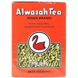 Alwazah loose tea with cardamom flavor 360-gram box (Pack of 1)