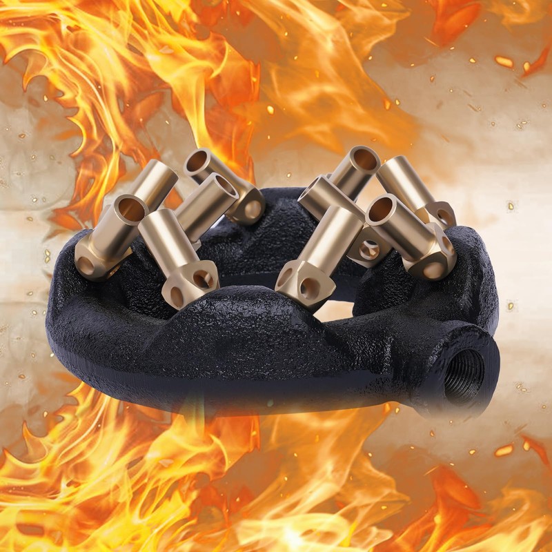 MUSESPANI 10 Tips Jet Burner Natural Gas Propane Jet Burner