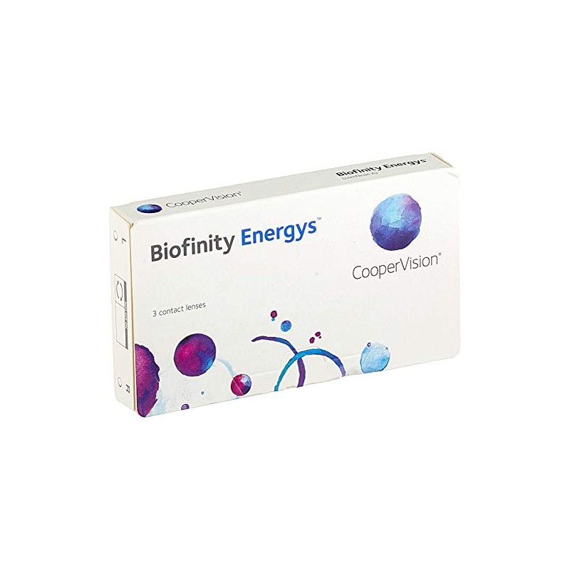 Cooper Vision Biofinity Energys, Monatslinsen weich, 3 Stück / BC