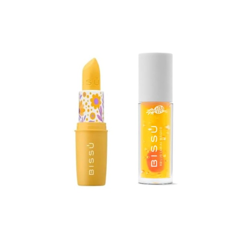 Duo/Kit Gloss Brillo Labial Mágico Bissú Piña