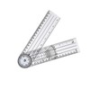 YongXiangPeng Medical Protractor,8.5in Goniometer Plastic Ruler,Professional 360 Degree Multi-ruler GoniometerAngle