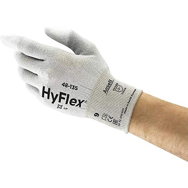 Ansell Anti-Static Gloves High Flex 48-135 L Size 48-135-9