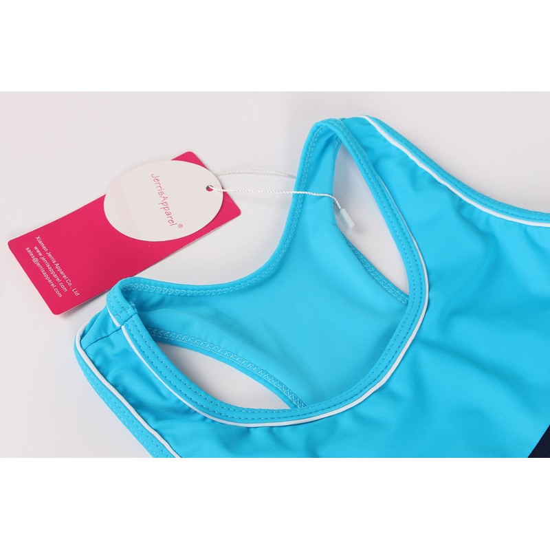 JerrisApparel - Traje de baño de dos piezas para niñas