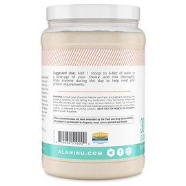 Alani Nu Alani Nu Whey Protein Powder Munchies | 23g Protein with Low Sugar & Digestive Enzymes | Meal Replacement Powder | Low Fat Low Carb Whey Isolate Protein Blend | Low Sugar |30 Servings