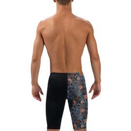 Dolfin Uglies Men's Jammer - Athletic Swimsuit for Training and Competitions (Hot Tropic, 26)