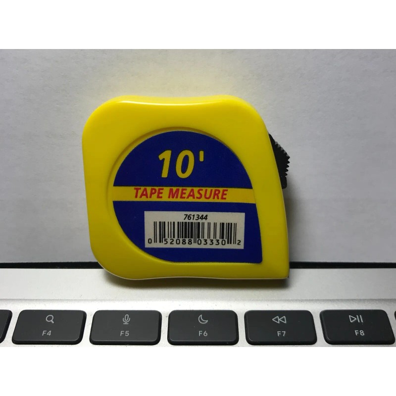 Unbranded 10' TAPE MEASURE WITH MAGNETIC BACK POCKET TAPE MEASURE